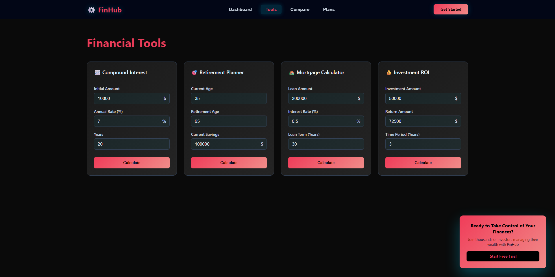 FinHub Tools